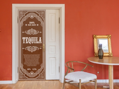 Glastüre TEQUILA, Glas Parsol-bronze - durchsichtig oder satiniert